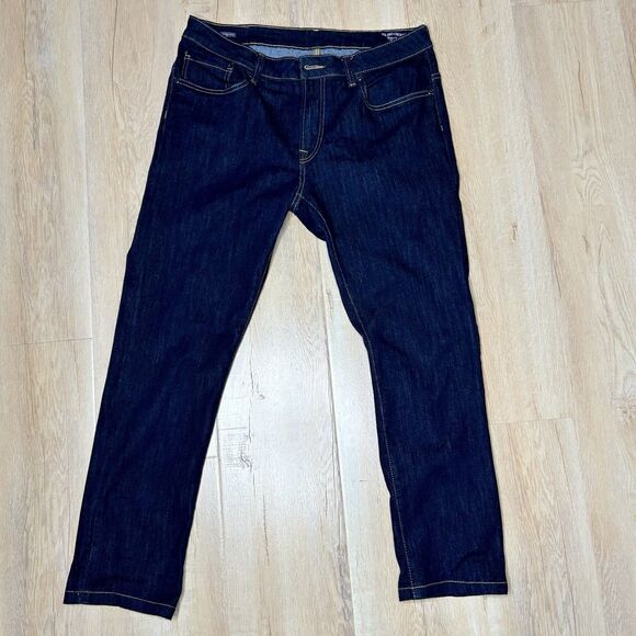Buffalo Jeans Mens Size 36x32 Blue Denim Pants Slim  Ash - Picture 1 of 9